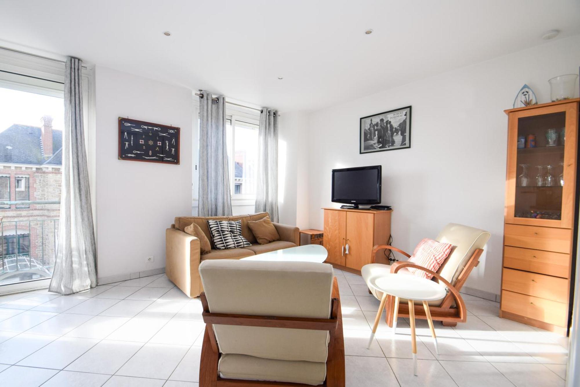 Appt 2 Pieces Confort 3 Pers Au Pied De La Plage Vacances Sans Voiture Dinard Eksteriør bilde